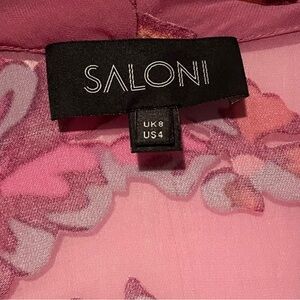 Saloni NWOT Floral Blouse
